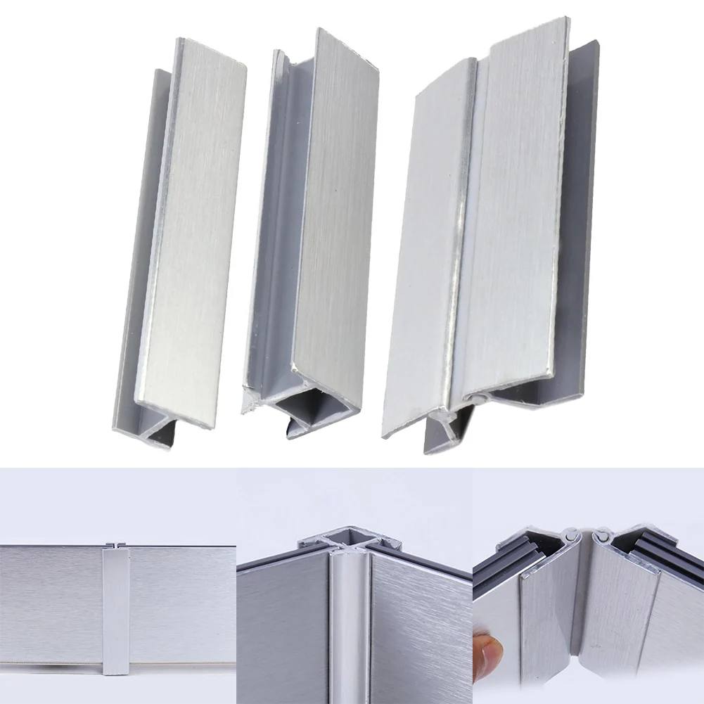 New Thickened Cabinet Kitchen Bathroom Indoor Connector Skirting Board 90° Angles Aluminum Base Connector Flexible Material