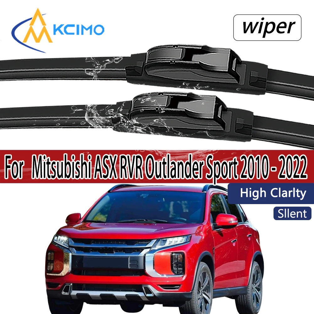 

Для Mitsubishi ASX RVR Outlander Sport 2010-2022 щетки стеклоочистителя переднего стекла 2 шт. аксессуары для окон ветрового стекла