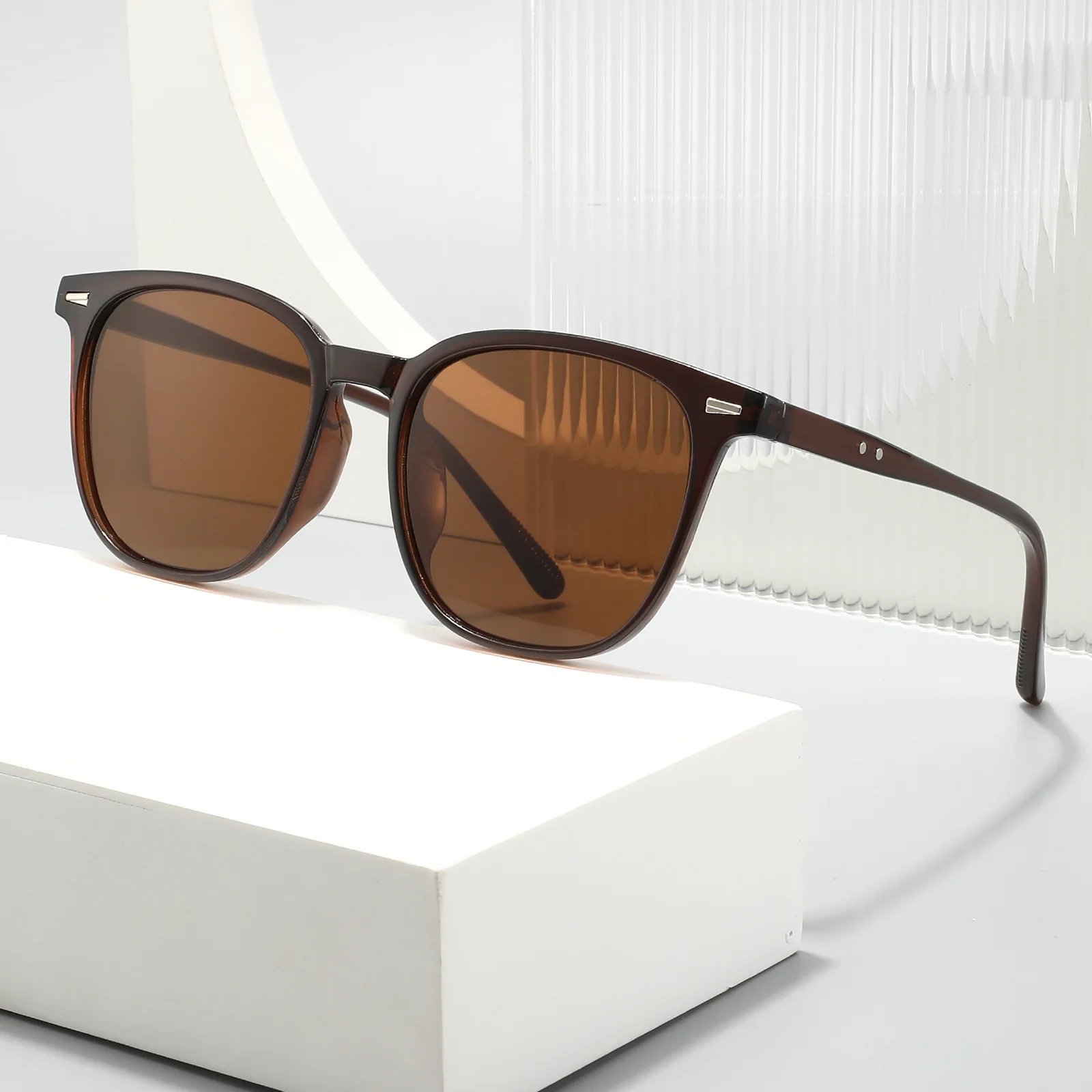 New Vintage Square Sunglasses Women Men Brand Rectangle Sun Glasses Female Oval Eyewear Sunglasses for Male Female Eyeglasses gallery 2
