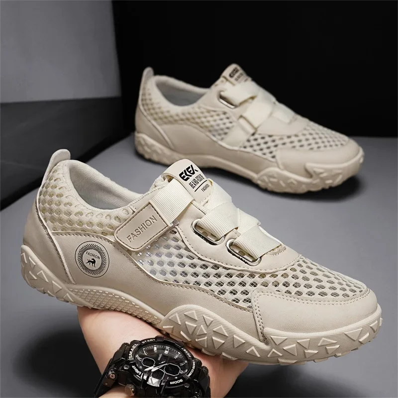 

2026 New Soft Men Sneakers Large Size Men Loafers Comfortable Outdoor Walking Shoes Casual Breathable Mesh Shoes Shoes for Men