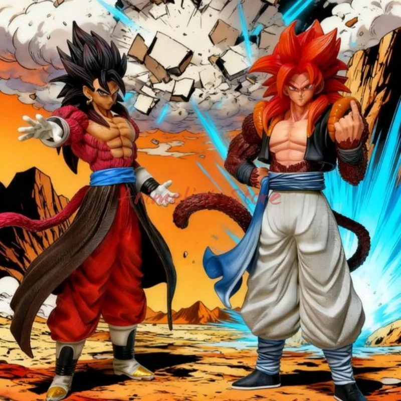 

Статуя Jt Dragon Ball аниме Super Saiyan 4 Vegeta Goku 31 см Brother Planb аниме модель коллекция на заказ настольная игрушка мужской подарок