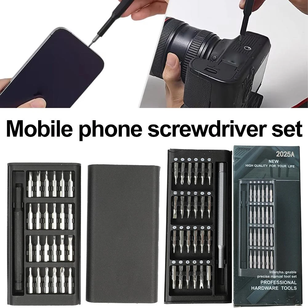 25-in-1 Precision Screwdriver Set: Adjustable Mini Electric Screwdriver for iPhone, Watch, Camera and PC with Magnetic