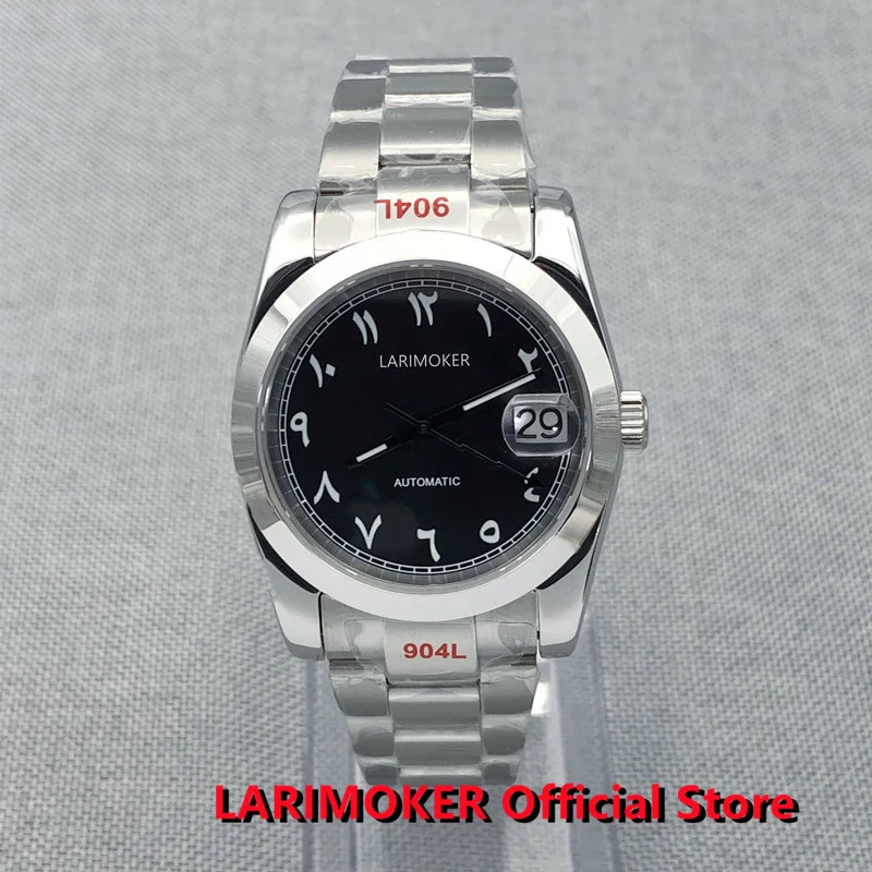 

2022 LARIMOKER New Luxury Leisure 36/39MM Wave Men Watch Sapphire Glass 316L Steel Automatic Mechanical for men NH35 Dive Watch