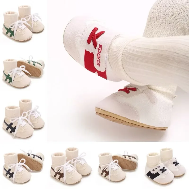 

Spring and Autumn Baby Socks and Shoes 0-12 Months Baby Indoor and Outdoor Comfortable Walking Shoes