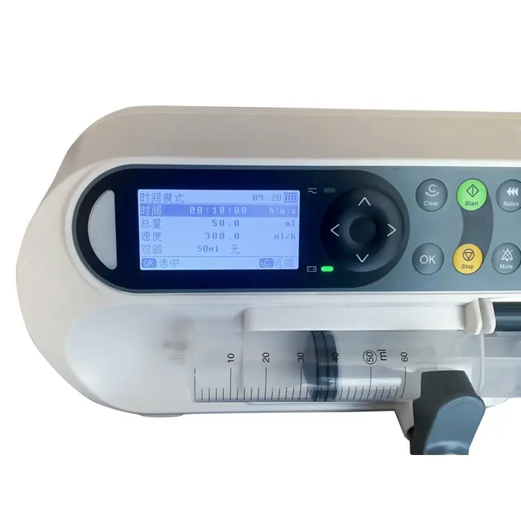 Apparecchio medico Pompa per iniezione Infusione intravenosa Pompa per microiniezione da 10-50 ml