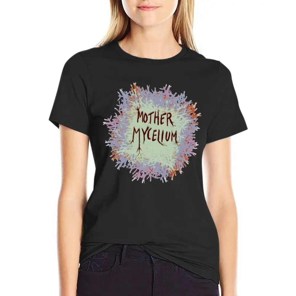 Harajuku Mother's Day Mother Mycelium Men's Extra Soft T-shirt  Sport Tshirt Graphic Nerd Fitness