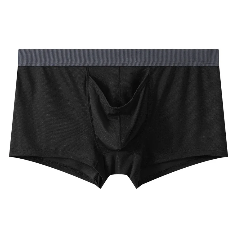 

Mens Underwear Sport Boxer Briefs, Separate Open Ball Pouch for Breathability and Comfort, Multiple Colors Available