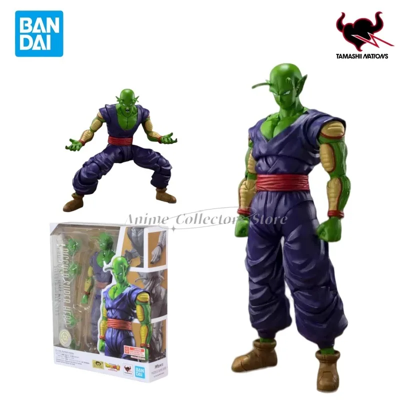 

Genuine Bandai SHF Dragon Ball Super Hero Action Figure, S.H.Figuarts, Piccolo, Bandai Anime Model Toys, Collectible Gifts