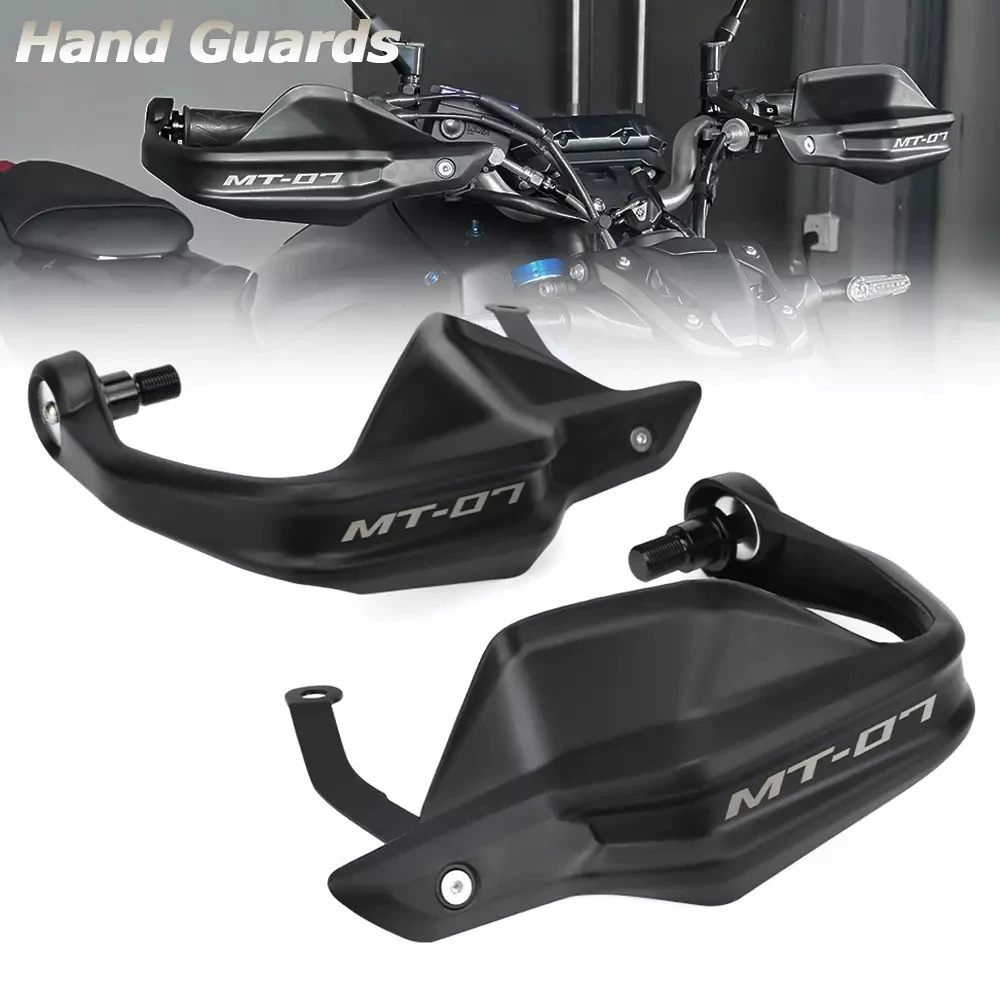 MT-07 Handlebar Handguard For YAMAHA MT07 FZ07 2014-2024 Motorcycle Accessories Hand Guard Wind Deflector Handle Lever Protector