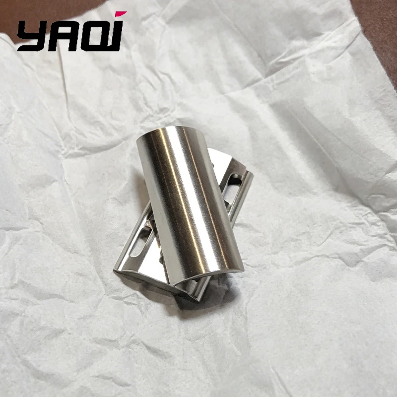 2026 Smooth Shaving Yaqi SLOPE Slant Safety Razor Head 316 Stainless Steel 0.90mm Blade Gap 43mm Length 24.6mm Width