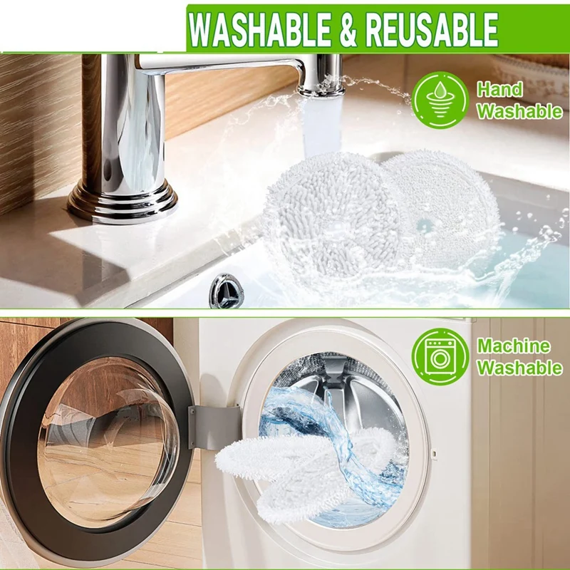 Replacement Parts Mop Pad Compatible For Bissell 3115 EV675 Robot Vacuum Cleaner Accessories Mop Cloth Pad