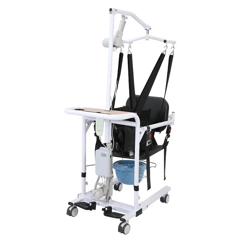 Mobility Chair Electric Transfer Lift Easy Elderly Upper Body Lifting Safety Harness Vest Metal Transfer Chair