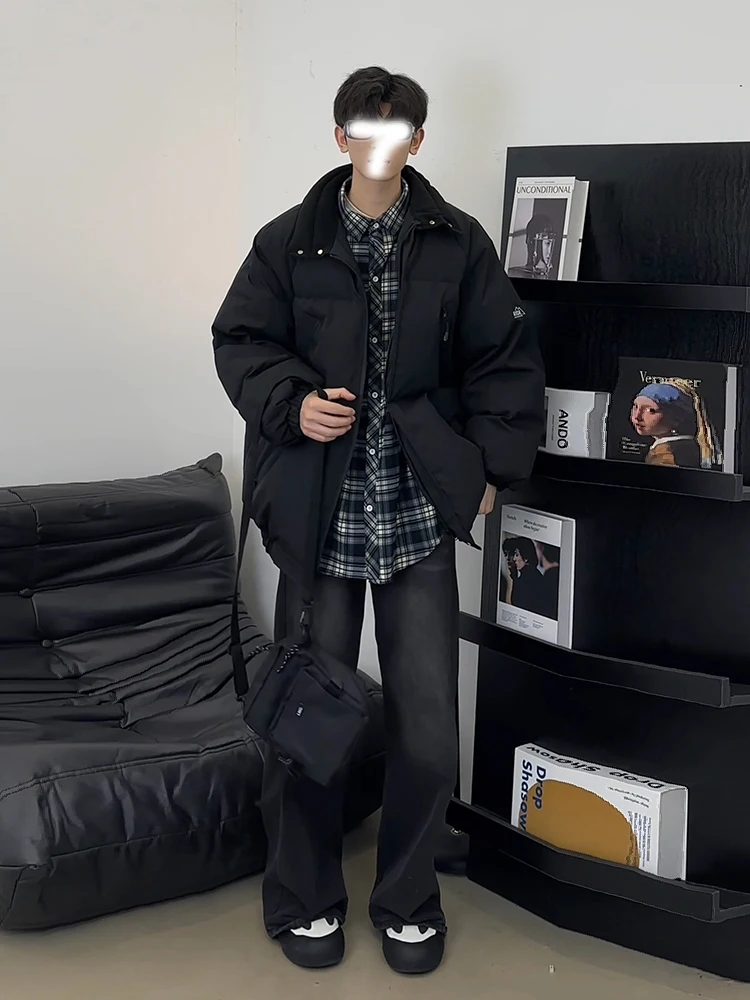 

Мужская зимняя хлопковая верхняя одежда Bla ort Workwear: пуховик с воротником-стойкой, утепленный, из полиэфирного волокна