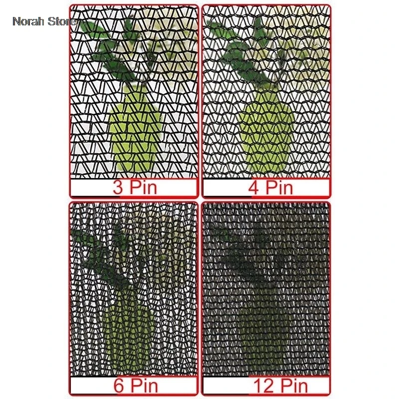 6X6m Black Shade Cloth with Grommets Sunblock Mesh Cover Anti-UV Garden Balcony Plant Sunshade Net Outdoor Greenhouse﻿﻿﻿﻿﻿﻿﻿﻿﻿﻿