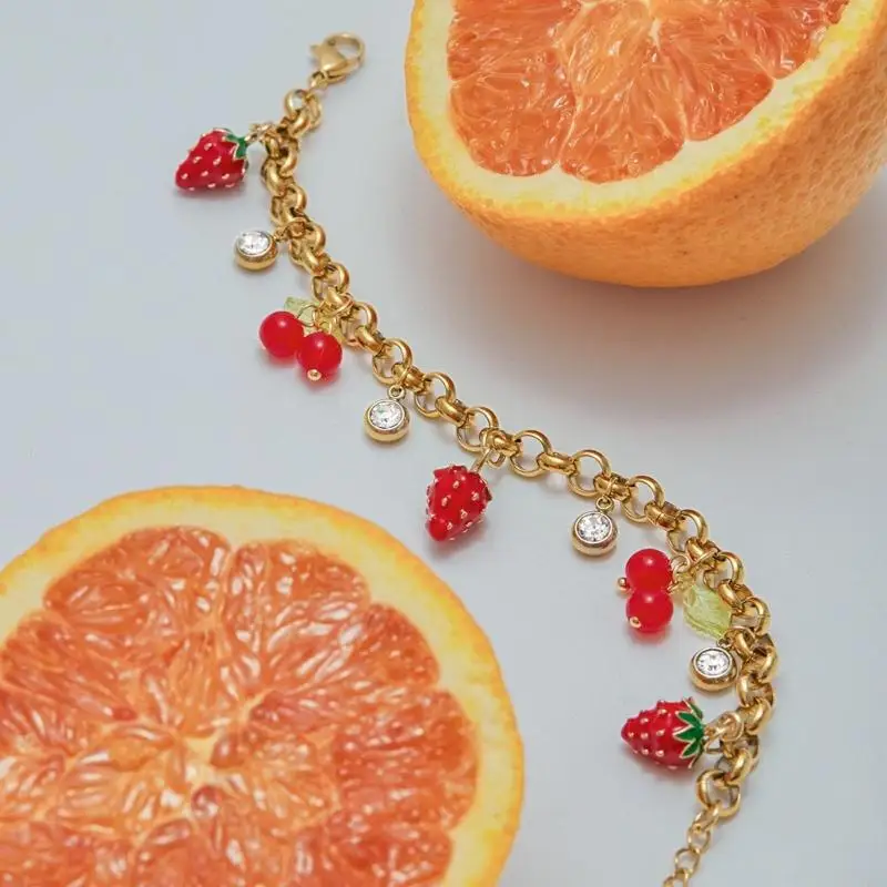 Bracelet à fruits multiples à mode
