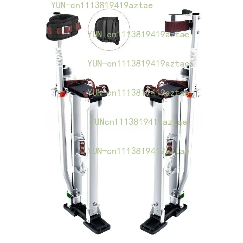 Suitable for DryWall Stilts,Professional Aluminum Plastering Stilts,Adjustable Height Stilt Ladder for Plastering&Painting Tools