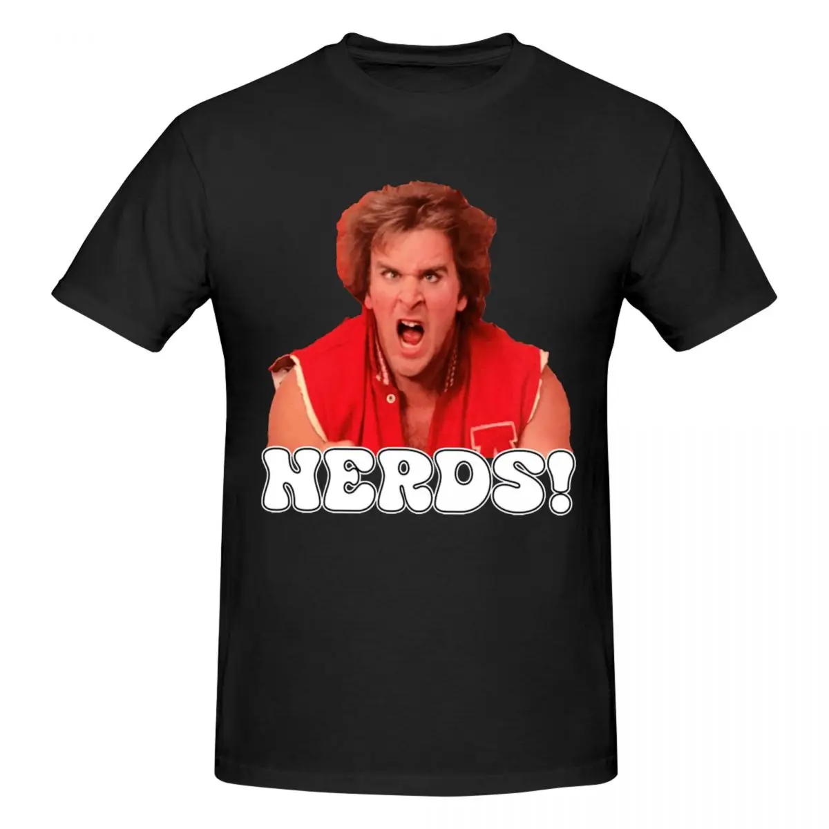 Men Revenge Of The Nerds Robert Carradine RIP 2026 T Shirt Streetwear Cotton Crewneck Men Clothing