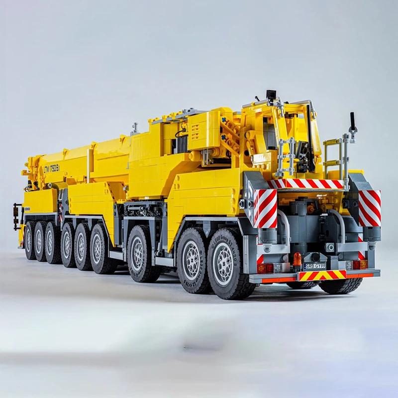 Exquisite new MOC building block mechanical model LTM1750 lifting machine technology modularfestival toy DIY assembly set
