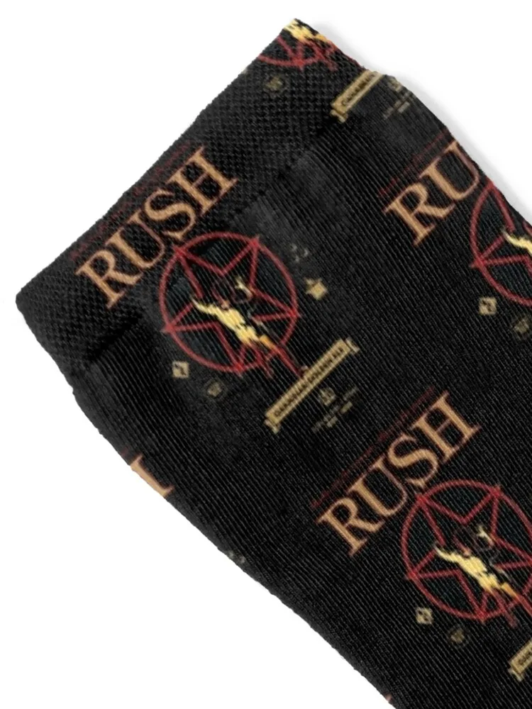 rúsh rock band GOLDEN ALE Socks with print kawaii Rugby essential Socks Male Women's