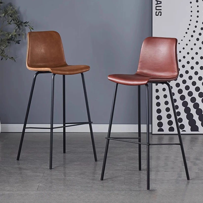 

Nordic Light Luxury Bar Chair Modern Adult Comfortable Simple Counter Bar Stools Counter Unusual Bancos De Bar Trendy Furniture
