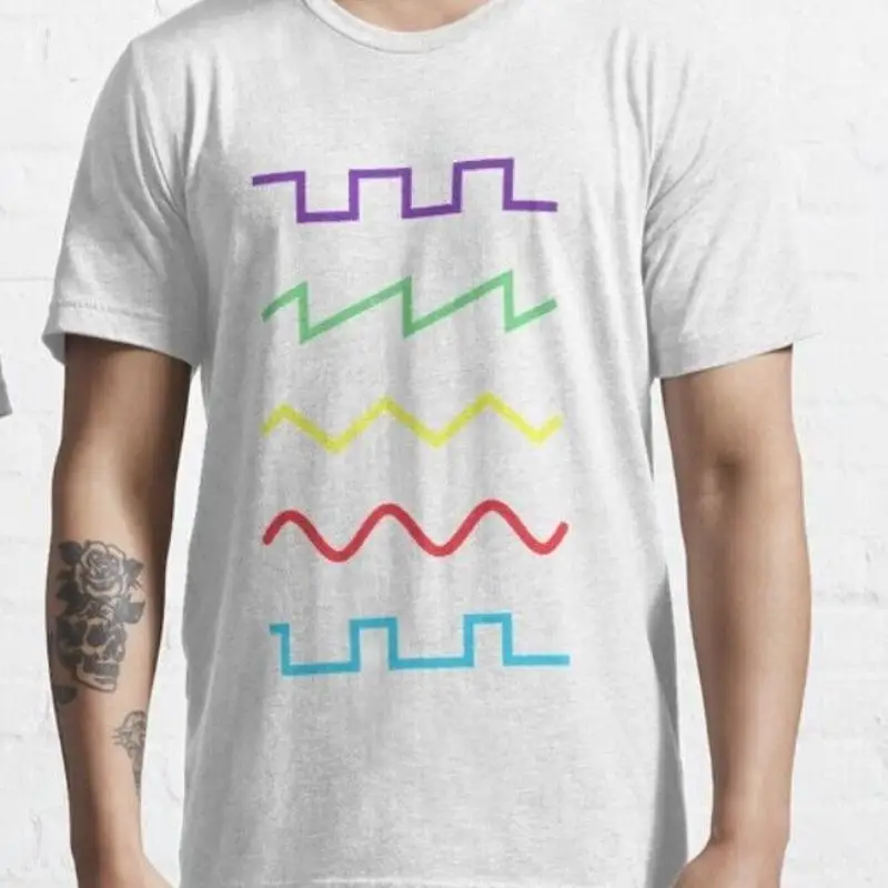 

Футболка Soundwaves Waveforms Audiophile 100, хлопок премиум-класса