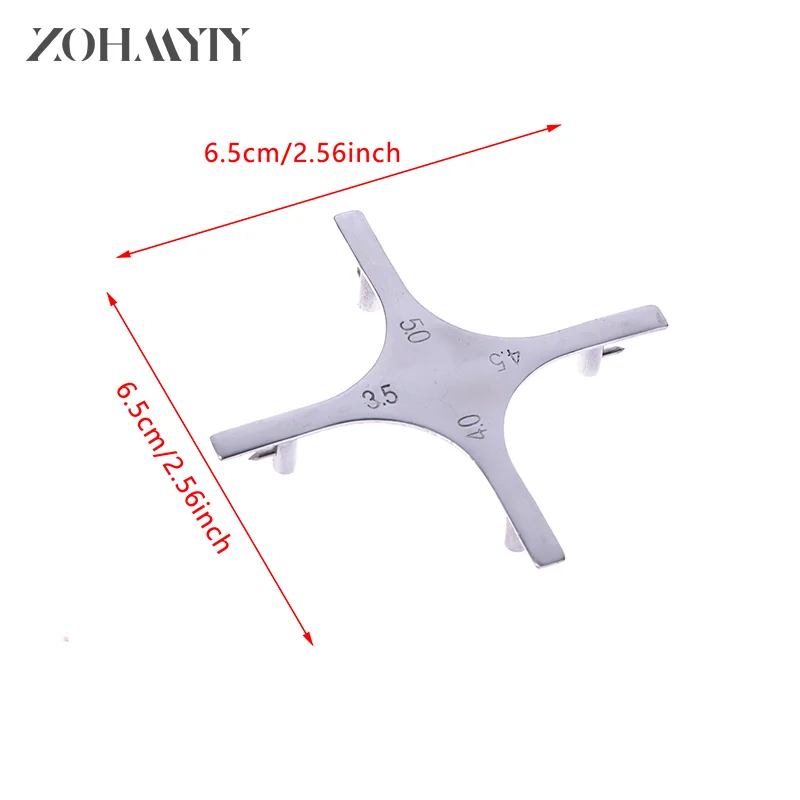 Zahns tern ähnliche Halterung Position ierungs lehre Edelstahl kiefer ortho pä dische Messgerät Position ierer Werkzeug kiefer ortho pä dische Brackets