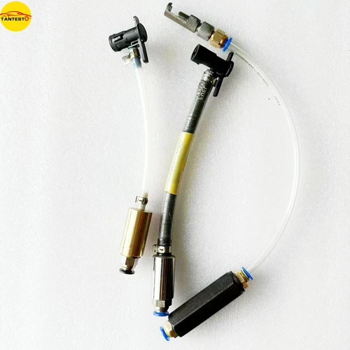 CRIN CRDI-inyector piezoeléctrico diésel, válvula de retención de Presión Trasera, prueba de retorno diésel, adaptador de válvula de refuerzo, 10 bares, para Bosch Siemens