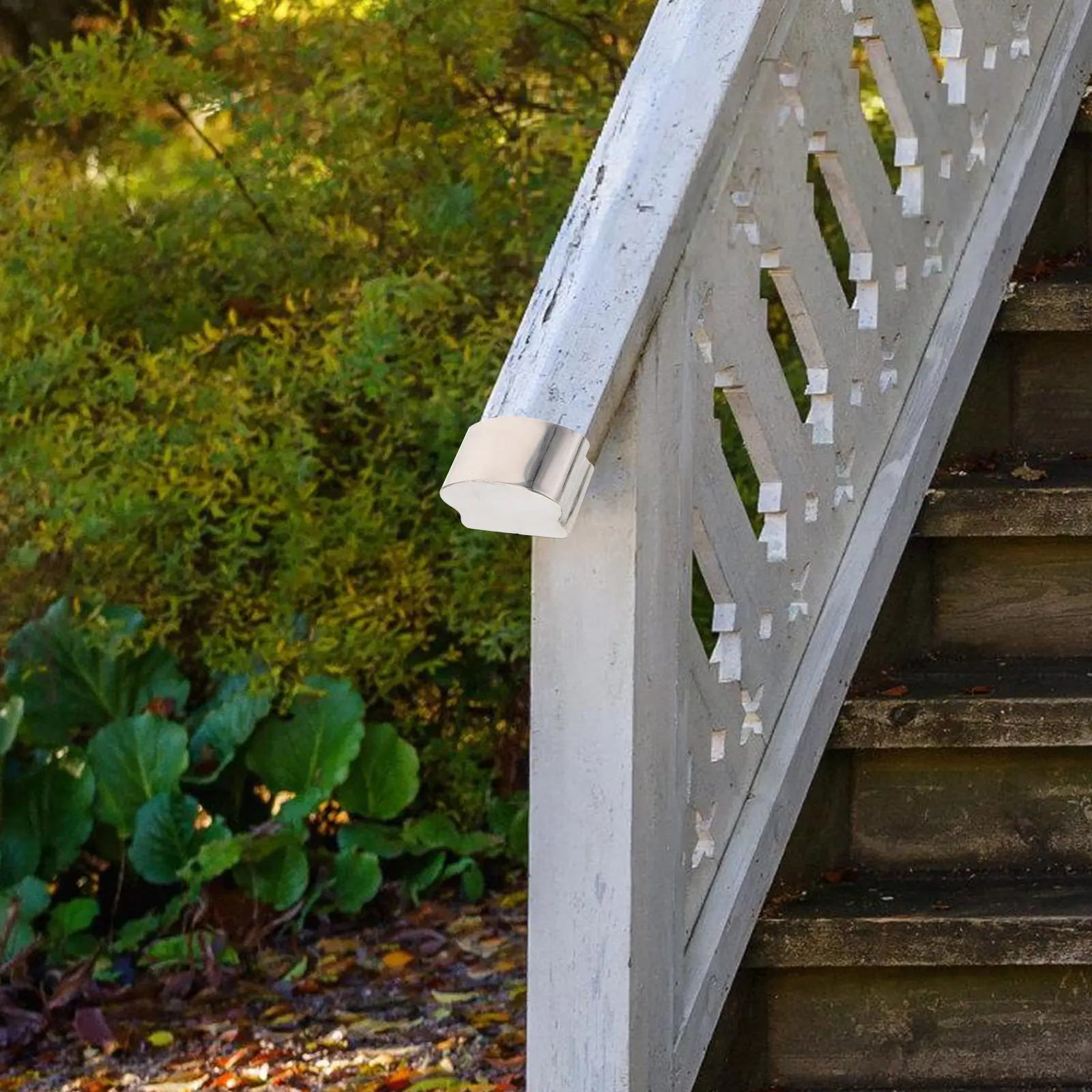 

Handrail Fitting Horseshoe Shape End Cap Stainless Steel Tube Protector Decorative Trim for Staircase Rail Support