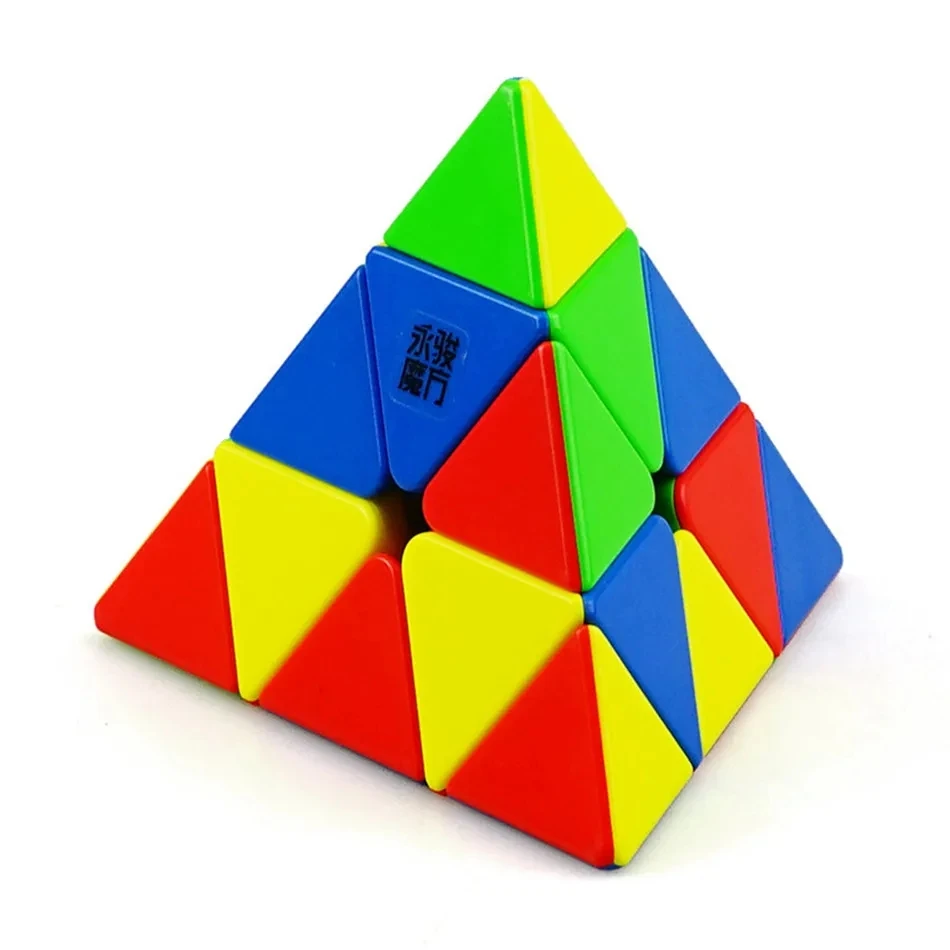 Yongjun Yulong Piramide 2M Jinzita Magnetico 3X3 Cubo Magico Puzzle Cubo Magico YJ Triangolo Professionale Velocità Giocattoli Educativi