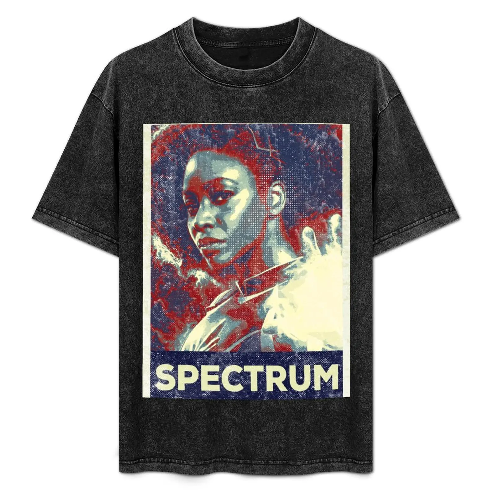 

Spectrum in Hope Distressed Grunge Style T-Shirt Lightweight Basic Short Sleeve Shirt