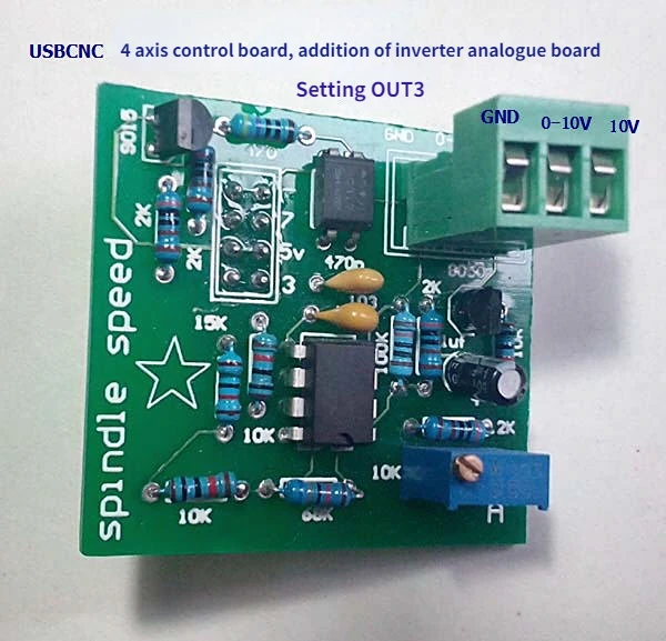 USBCNC MK2 4-axis Board External Increase Board