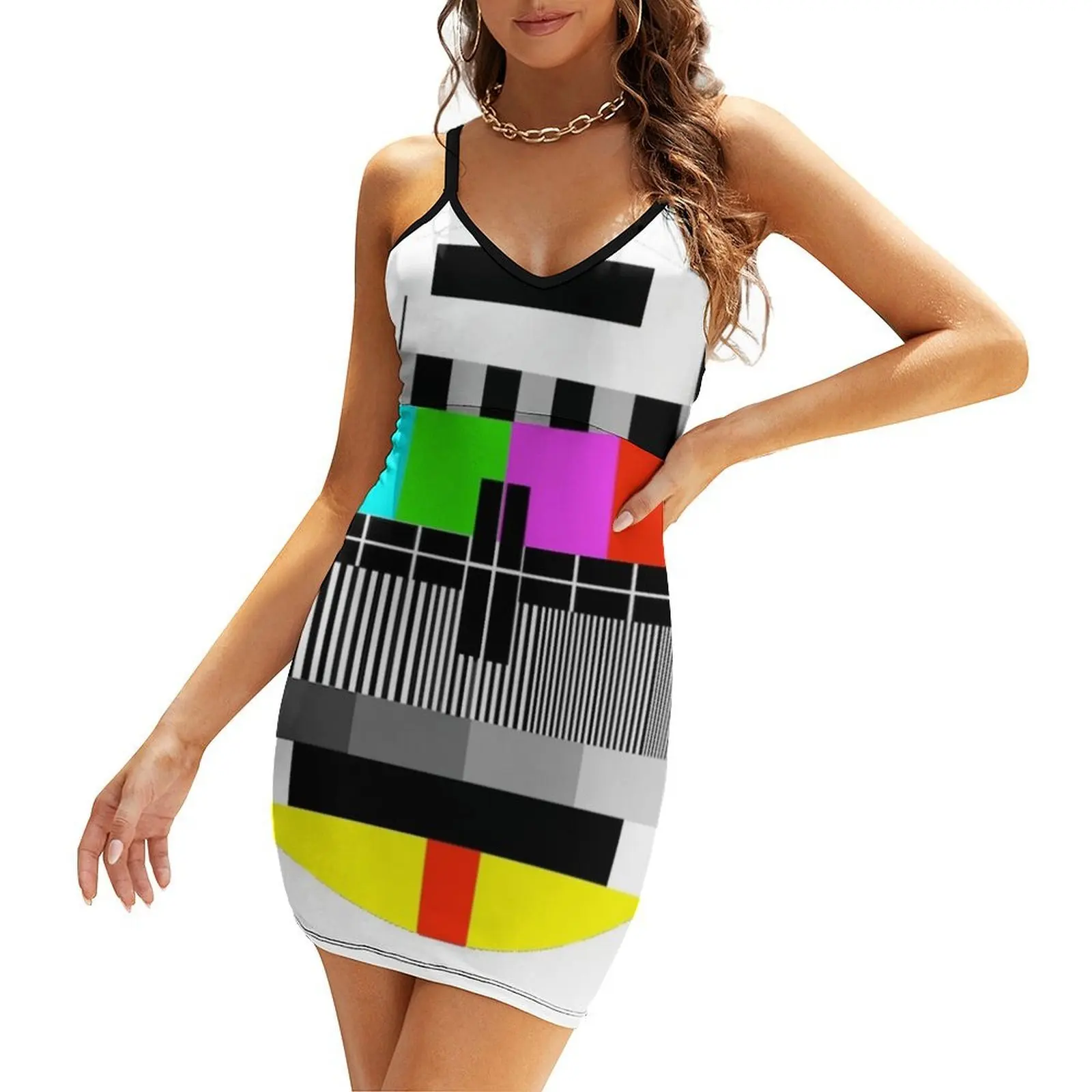 

No signal (ERROR) Sling Dress women clothes summer dress for women 2025 Bridesmaid dress woman women summer