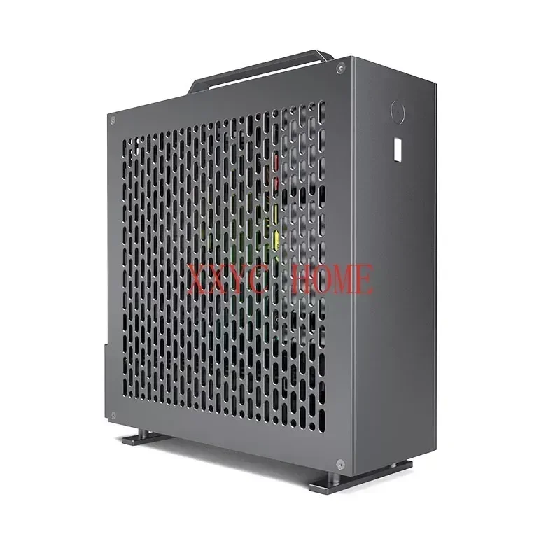 Imagem -05 - Mini Slot Duplo com Display Único Fonte de Alimentação Itx Chassis com Chanfro Duplo Litros 1u A24-v5 2.0