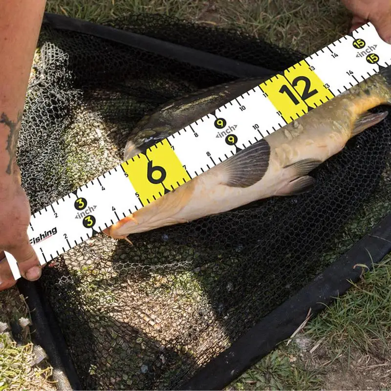 Fish Measuring Board Foldable 51Inch Fish Measuring Board Portable Fishing Tape Measure Outdoor Fish Measuring Board For Anglers