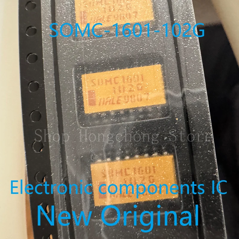 New Original SOMC-1601-102G SOMC1601102G Res Thick Film NET 1K Ohm 2% 1.2W ±100ppm/°C BUS Molded 16-Pin SOIC Gull Wing SMD 50pcs