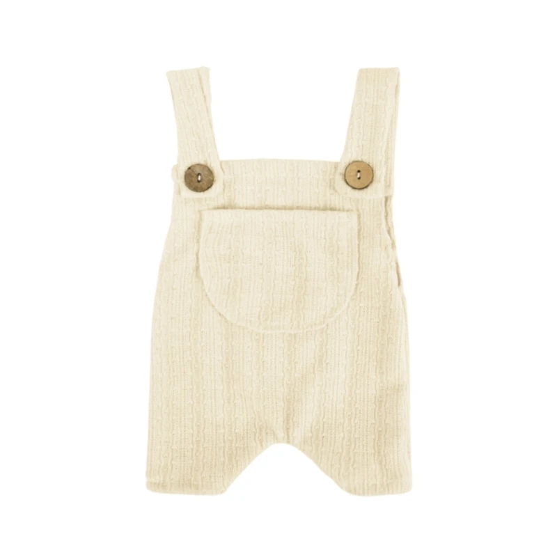 Baby Photo Costume Coveralls Jumpsuit Newborn Boy Girls Unisex Photo Props One-Piece Rompers Skin-Friendly Photo Clothes