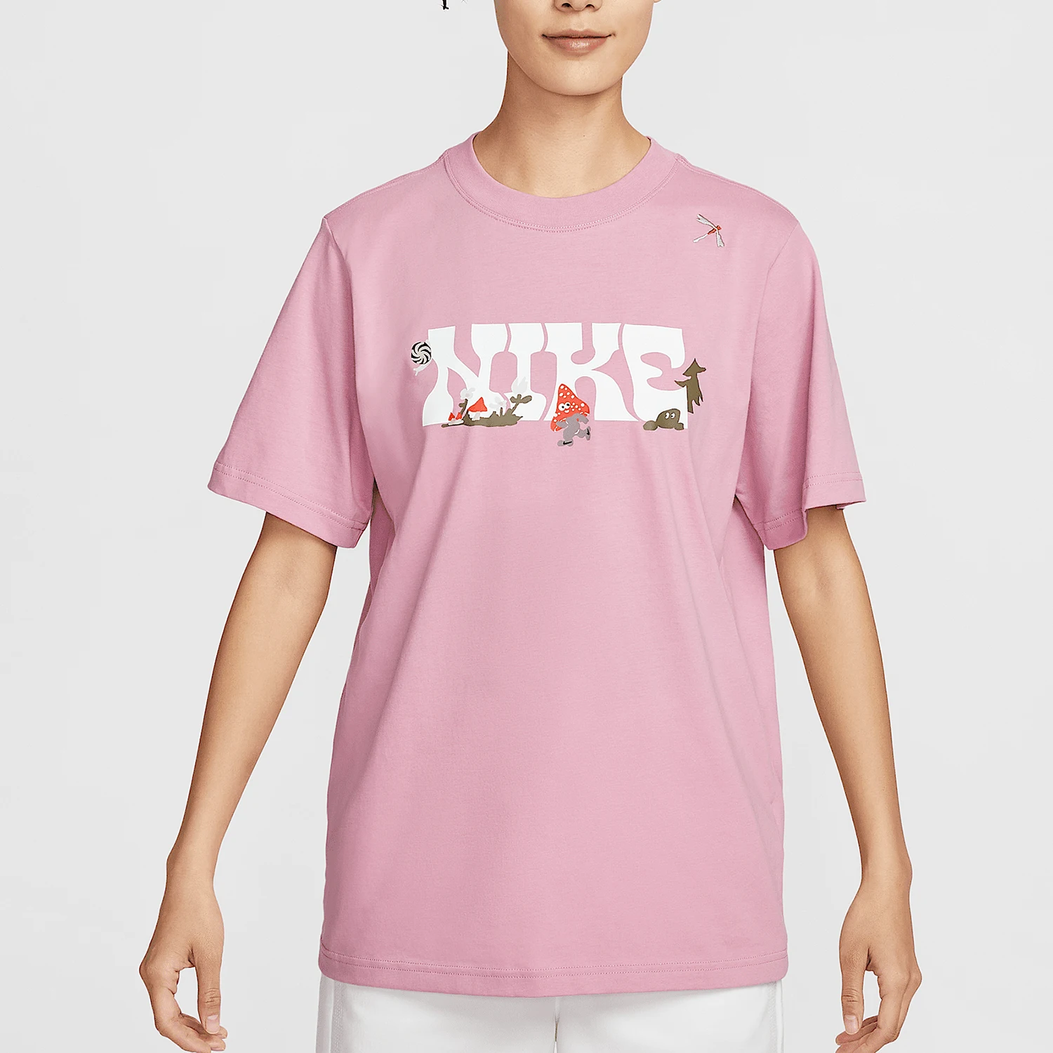 

Nike Genuine Sportswear Women's Casual Knit Loose Short Sleeve IF0607-668