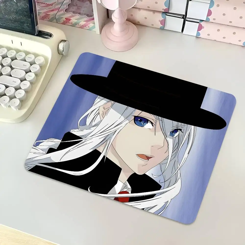 1pc Shirogane Monochrome Factor Small Mousepad Keyboard Pad Laptop Cushion Non-slip Deskpad