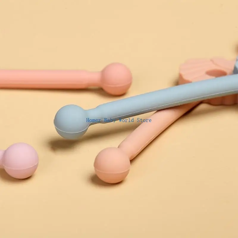 B2QD Baby Teething Toy Lost-proof Chain Pacifier Chain Strap Nursing Soother Holder