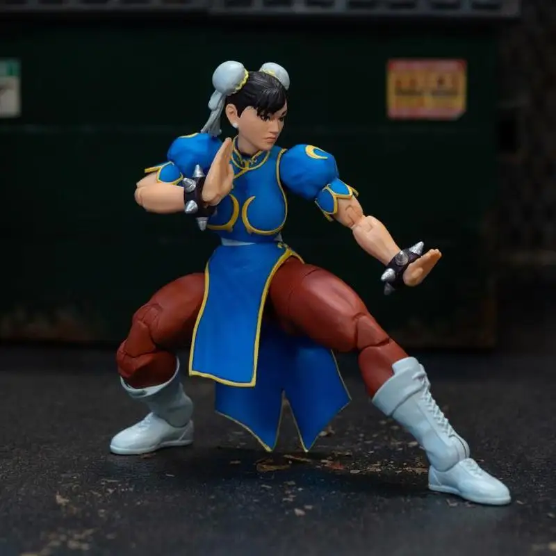 Spot US version original Jada toys Street Fighter 1/12 Chun Li 6-inch movable doll Collectable a birthday present