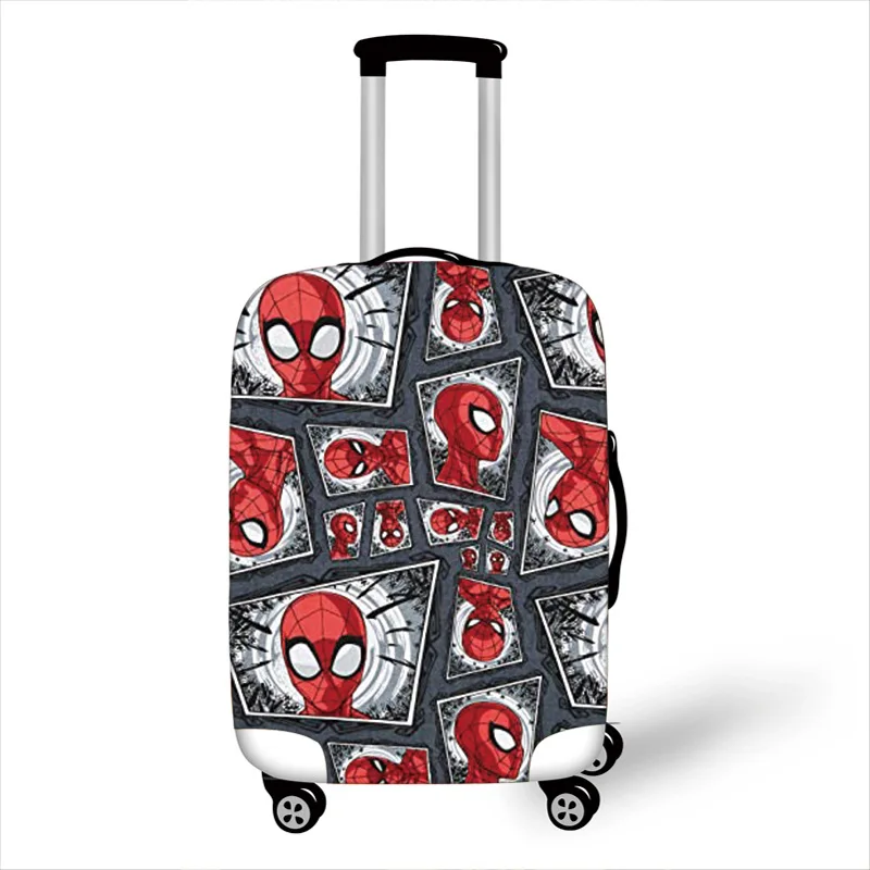 Marvel Spiderman Gepäcks chutz hülle Trolley Case dicke elastische 18-32 Zoll Mode Reisegepäck Staubs chutz hülle Zubehör