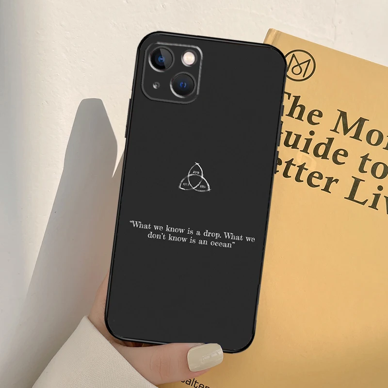 Dark TV Series Phone Case For iPhone 16 15 14 Pro Max Plus 12 11 13 Pro Max 12 Mini 13 Mini Cover