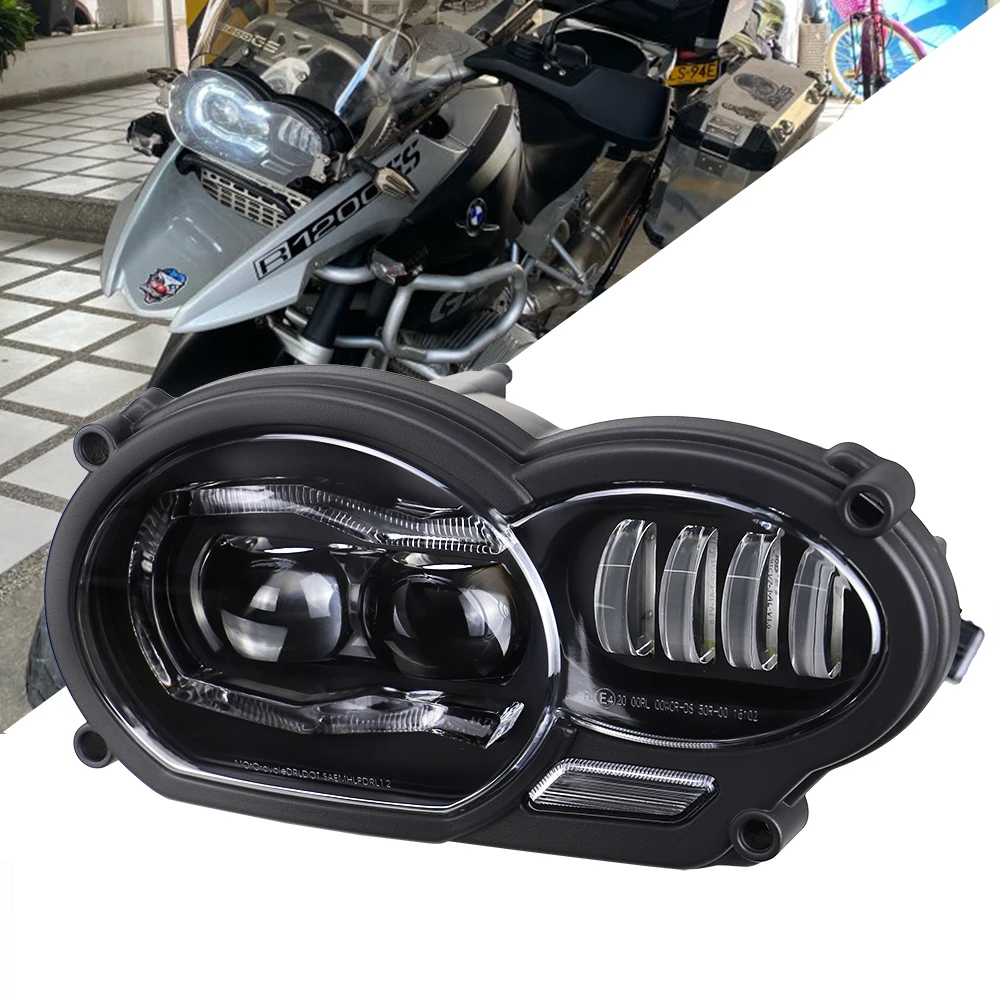 Motorcycle Light LED Front Headlight for BW 2005 - 2012 R1200GS / 2006 -2013 R1200GS Adv Headlight