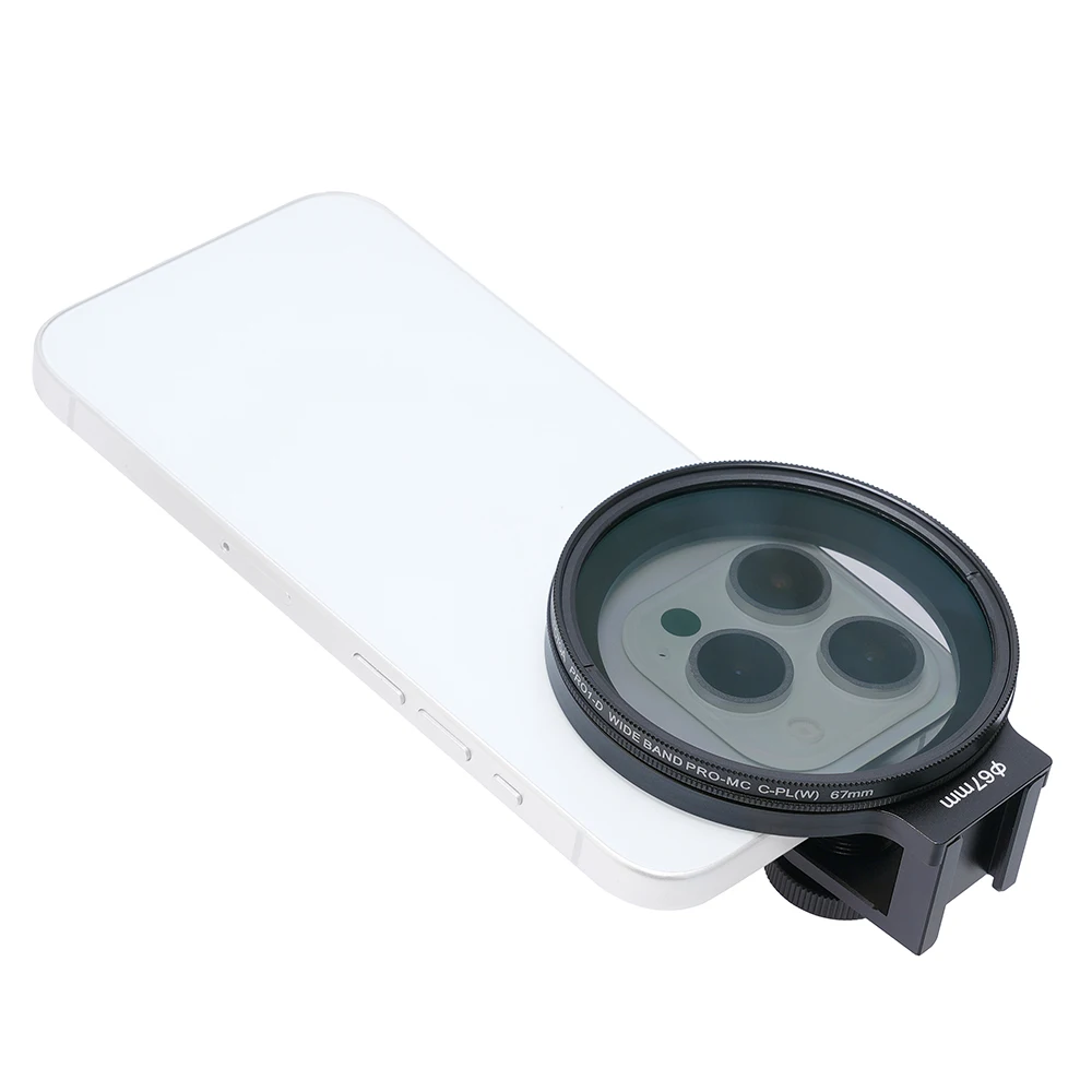 FOTGA 67 مللي متر كليب على المغناطيسي CPL مجموعة مرشح عدسة الكاميرا الهاتف المغناطيسي مرشحات الاستقطاب الدائري آيفون 16 15 14 13 برو ماكس