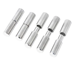 304 Stainless Steel Round Welding Door Hinge Heavy Duty Male Female Plug Door Shaft Cabinet Door Industrial Hinge