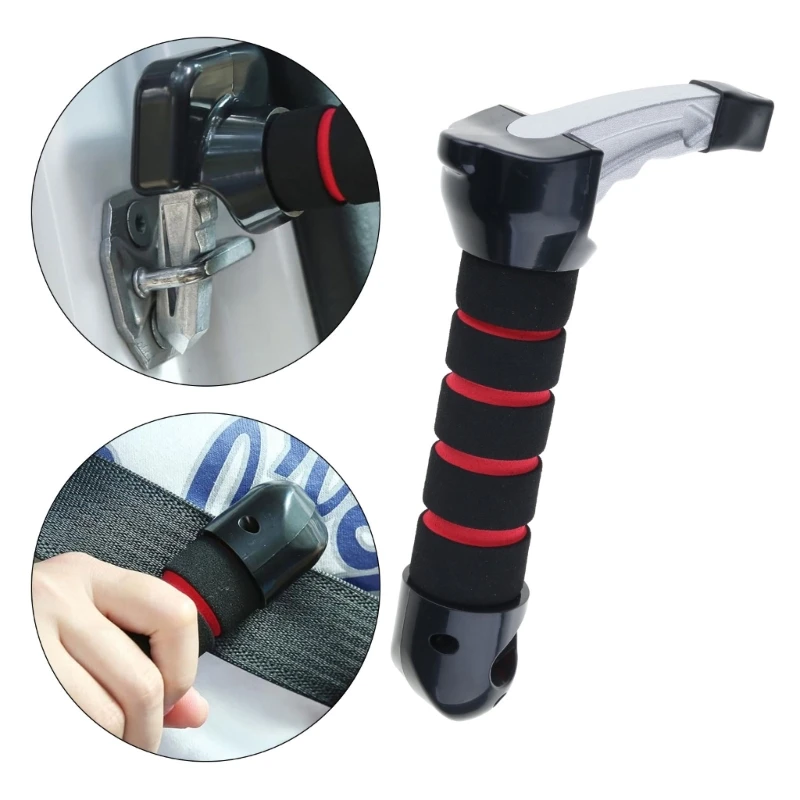 Car Door Handle for Elderly and Handicapped Multifunctional Car Door Assist Handle Emergency Escape Tool Window Breaker