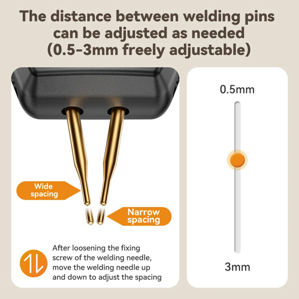 SH1 2IN1 ماكينة لحام نقطي صغيرة مع شاشة ملونة كبيرة لبطارية ليثيوم 18650 26650 ماكينة لحام البقعة المنزلية لتقوم بها بنفسك أداة إصلاح