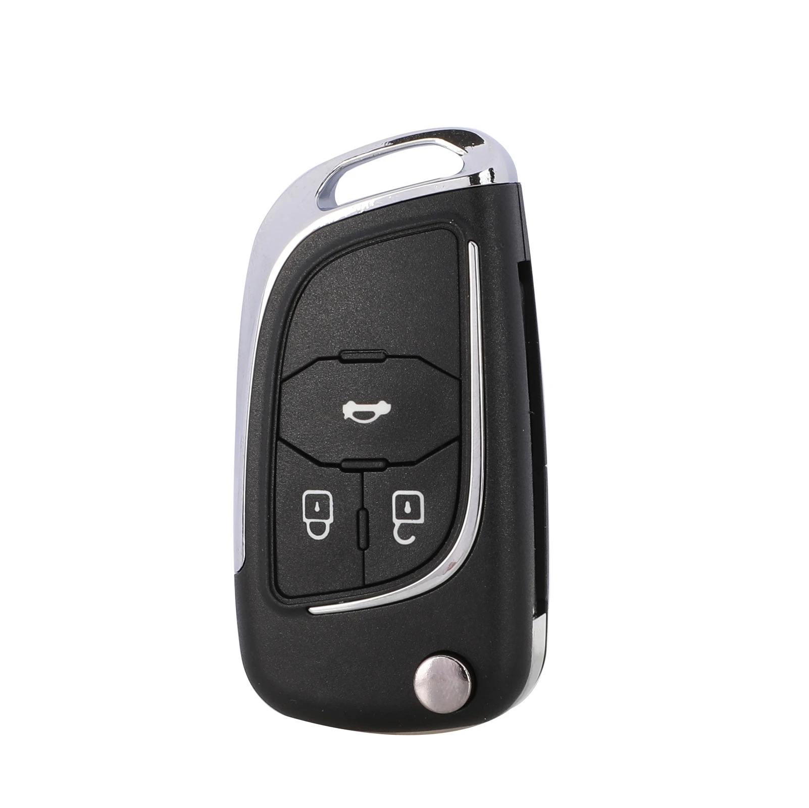 jingyuqin Modified Folding Remote Car Key Shell Fob Case For Chevrolet Cruze Epica Lova Camaro Impala 2 3 4 5 Button HU100 Cover