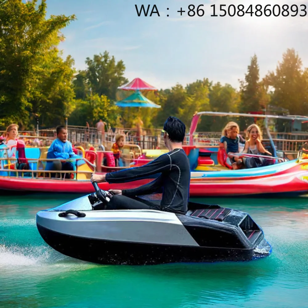Nouvel équipement de jeu interactif de cycle aquatique de haute technologie, structure renforcée, composant de puissance stable, parc d'attractions, divertissement pour enfants