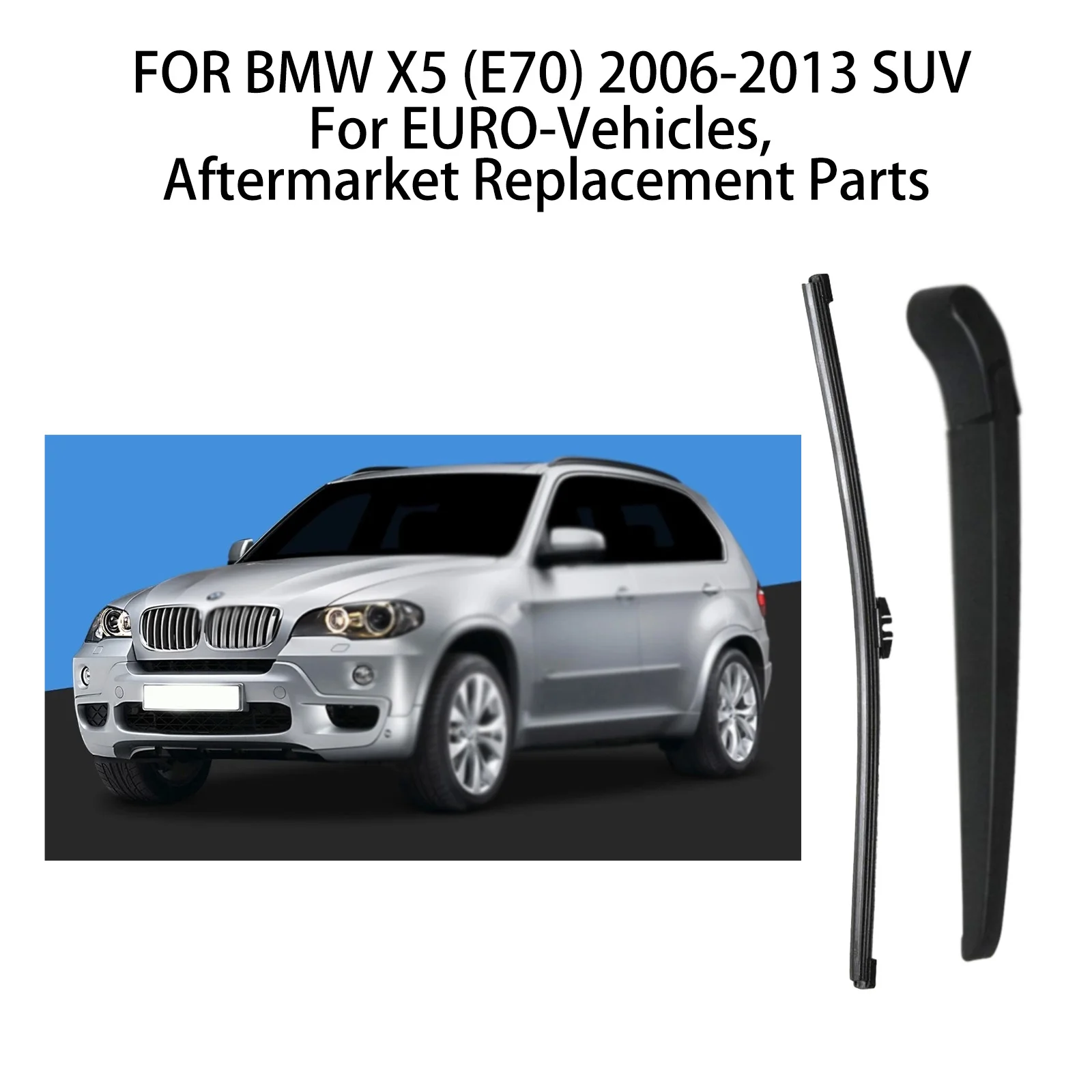 

REAR WINDSCREEN WIPER ARM BLADE FOR BMW X5 (E70) 2006-2013 SUV